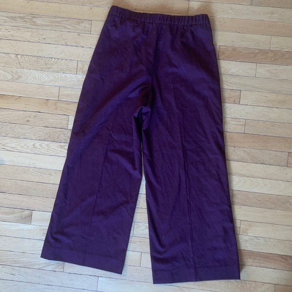 Banana Republic Wide Leg Trousers Dress Pants - Picture 5 of 6